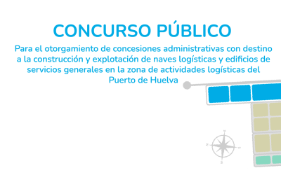 Ampliación del plazo del concurso de la ZAL del Puerto de Huelva hasta el 30 de marzo de 2023.